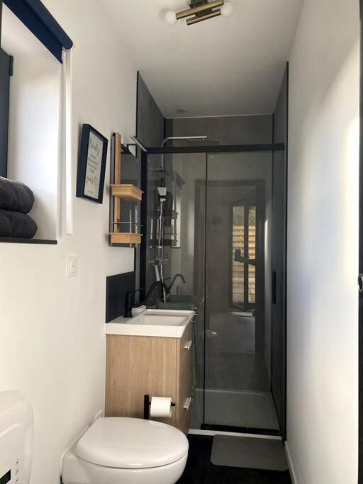Entre Ville Et Campagne Appartement Cosy Avec Parking Et Terrasse Wood Coutiches Екстер'єр фото